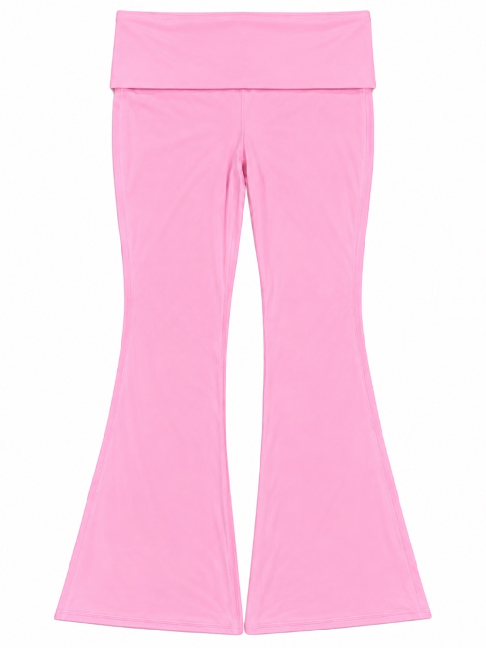 JoyLab Pink Foldover Flare Yoga Pants Leggings Size Large Y2K